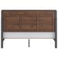Ashley Fortlorn 5-Piece King Bedroom Set in Walnut Brown with LED Light, , large