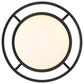 Golden Lighting 13.5" Astra Flush Mount in Matte Black, , large