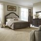 Belle Furnishings Paradise Valley Landscape Mirror in Saddle Brown, , large