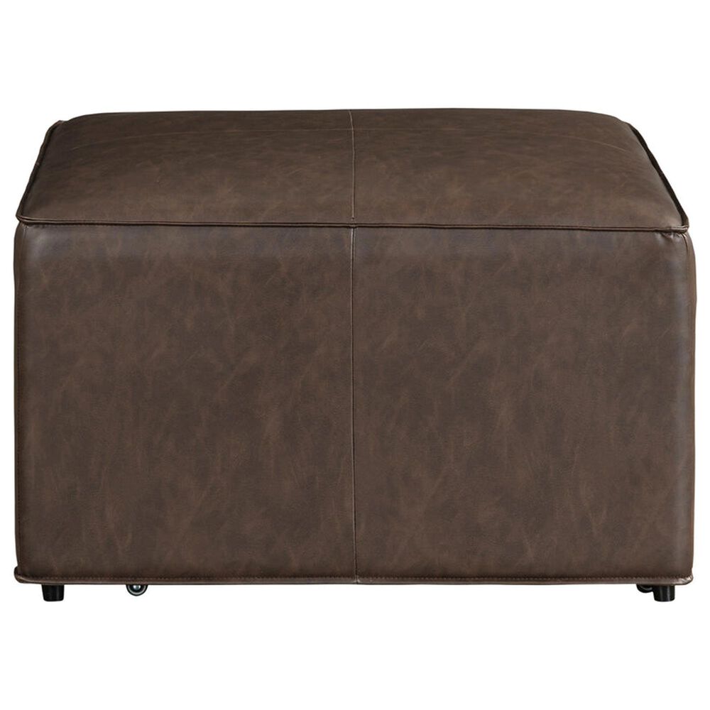 Lifestyle Solutions Hailey Storage Ottoman in Brown, , large
