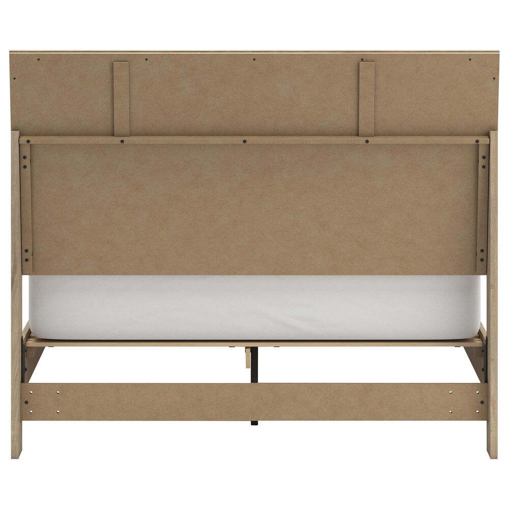 Ashley Cielden Queen Platform Bed in Tan, , large