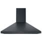GE Appliances 30" Wall-Mount Pyramid Chimney Hood in Black Slate, , large