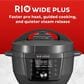 Instant Brands RIO 7.5-Quart Wide Plus Multicooker in Black, , large