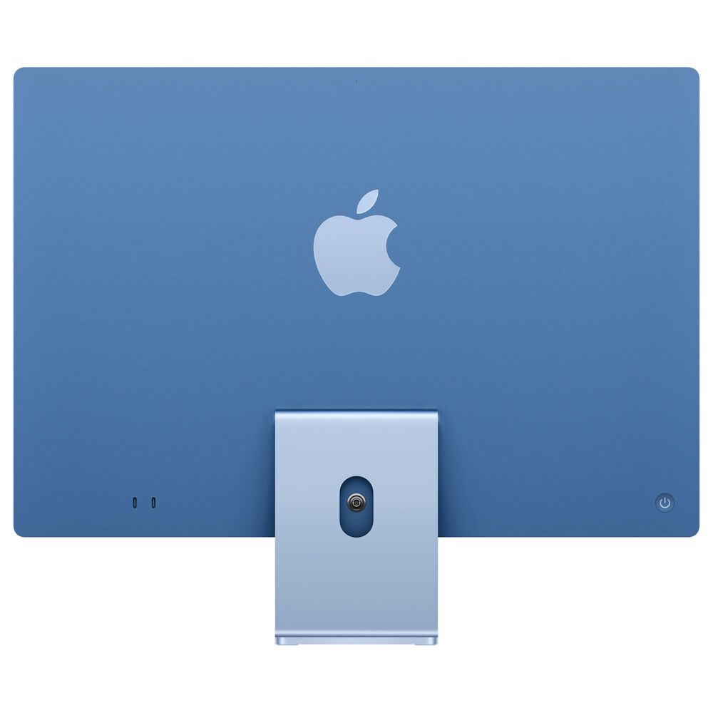 Apple 24-Inch iMac All-in-One Desktop - Apple M4 chip - 10-core CPU - 16GB RAM - 10-core GPU - 512GB SSD in Blue with 3-Year AppleCare+, , large