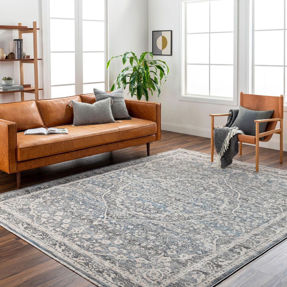 Surya Chicago CHG2315 11&#39;11&quot; x 15&#39;7&quot; Slate, Charcoal, Light Beige, Blue, Black,Taupe Area Rug, , large