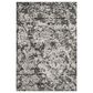 Safavieh Skyler SKY186L 8" x 10" Charcoal and Ivory Area Rug, , large