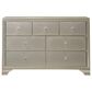 Crown Mark Lyssa 7-Drawer Dresser in Champagne, , large