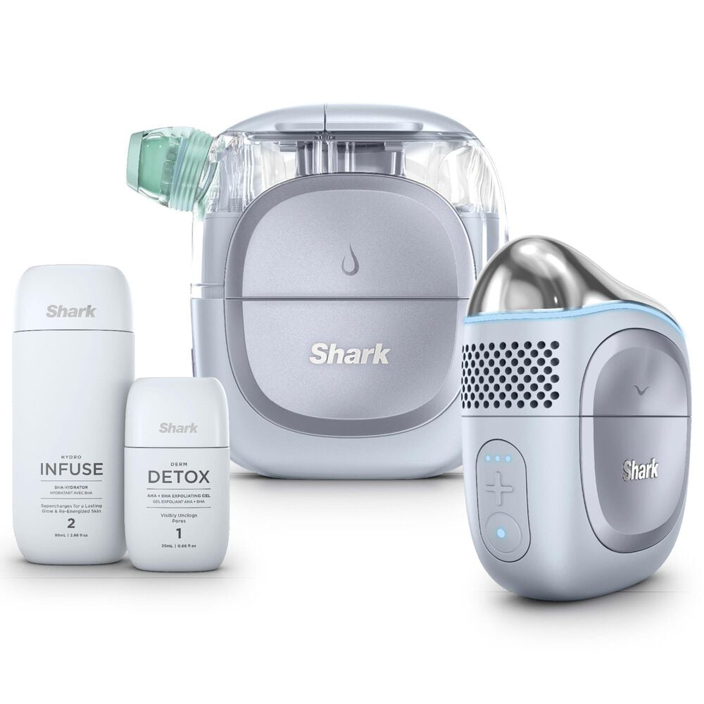 Shark Shark FacialPro Glow At Home Hydro-Powered Facial System in Blue, , large