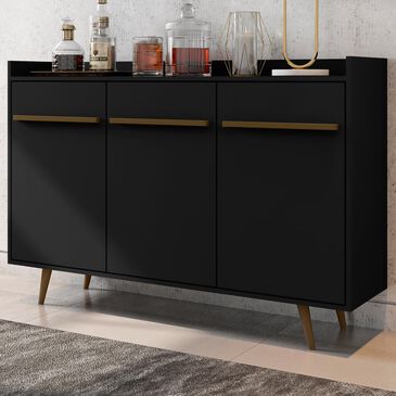 Dayton Bradley 53.54" Buffet Stand in Black, , large