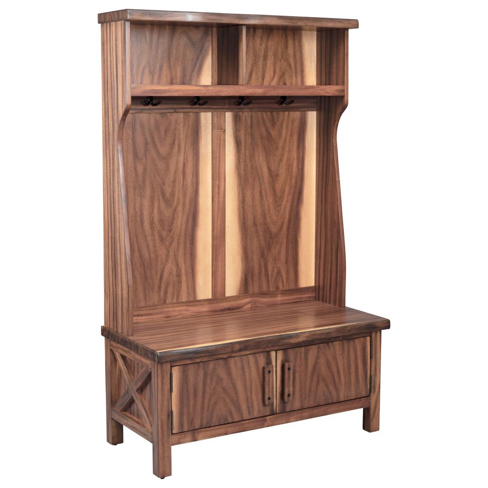 Homestyles Forest Retreat Hall Tree in Brown, , large