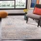 Safavieh Dream DRM427G 4" x 6" Grey and Blue Area Rug, , large