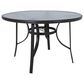 Redline Creation Inc. 45in Round Table in Matte Black, , large