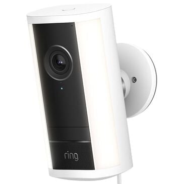 Ring Outdoor Plug-In Spotlight Pro Camera (2nd Gen) in White, , large