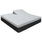 Sleeptronic Berkshire Regent Gel II Hybrid Firm Flex Head Queen Mattress with Gold Baselogic Flex Head Queen Adjustable Base, , large