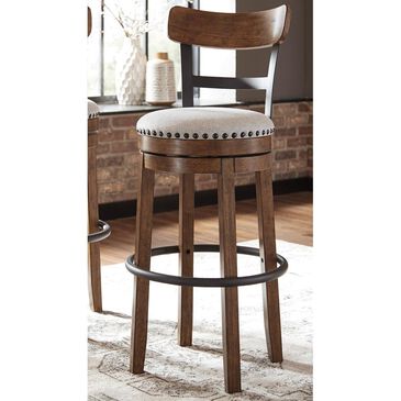 Signature Design by Ashley Valebeck 31" Swivel Bar Stool in Brown, , large