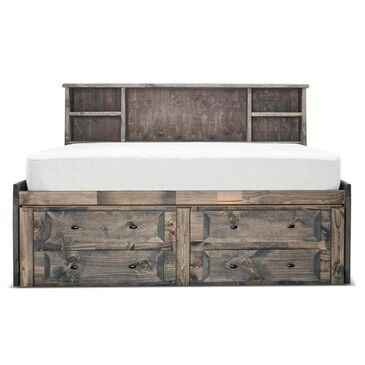 Timber Point Bunkhouse Full Roomsaver Bed in Driftwood Gray, , large