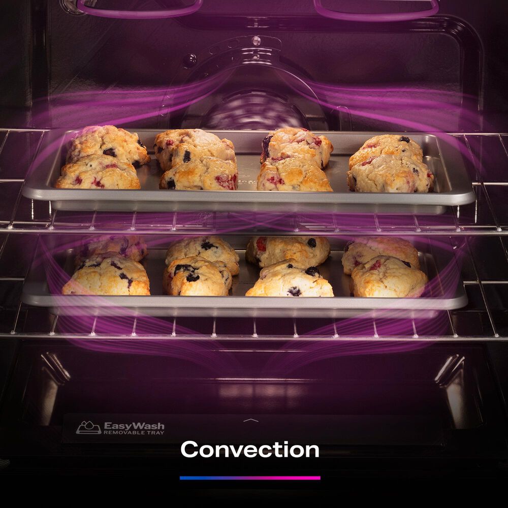 GE Profile 2-Piece Kitchen Package with 30" Smart Slide-In Electric Range and Over-the-Range Sensor Microwave Oven in Stainless Steel, , large