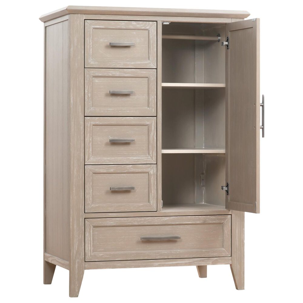 Franklin &amp; Ben Beckett 5 Drawer Chifforobe in Sandbar, , large