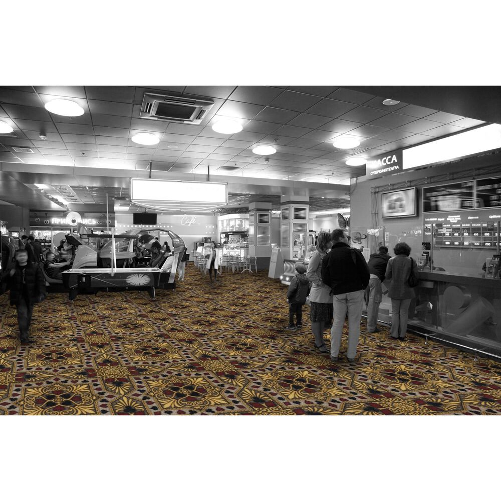 Joy Carpets Jackpot Rough Rider Carpet in Beige, , large