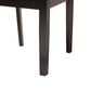 Baxton Studio Florencia Side Chair with Beige Cushion in Espresso Brown (Set of 2), , large