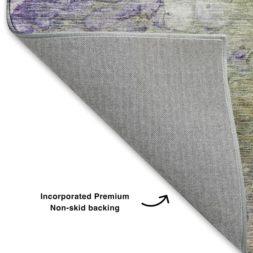 Dalyn Rug Company Trevi TV7 2&#39;3&quot; x 7&#39;6&quot; Aloe Runner, , large