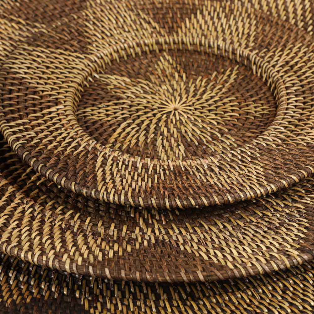 Maple and Jade 28&quot; x 28&quot; Round Wall Decor in Beige and Mocha &#40;Set of 3&#41;, , large