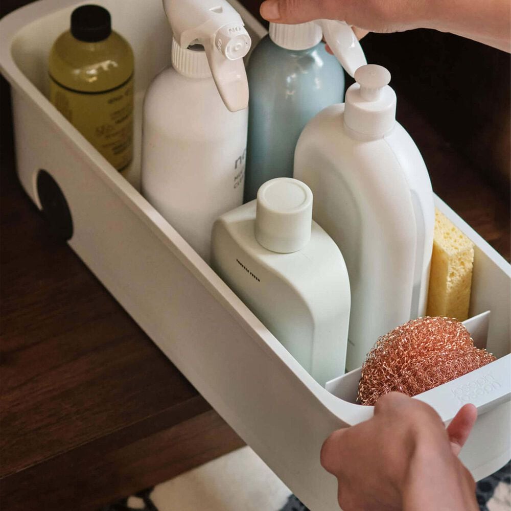 Joseph Joseph CupboardStore Easy-Access Storage Caddy in Stone, , large