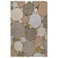 Dalyn Rug Company Kenner Taupe 9" x 12" Area Rug, , large