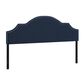 The Monday Company Cynthia Upholstered King Headboard in Navy, , large