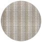 Dalyn Rug Company Kenner KN3 Ivory 8" Round Area Rug, , large