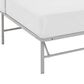 Modway Horizon Platform Queen Bed Frame in Gray, , large