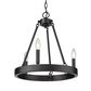 Golden Lighting Alastair 3-Light Chandelier in Matte Black, , large
