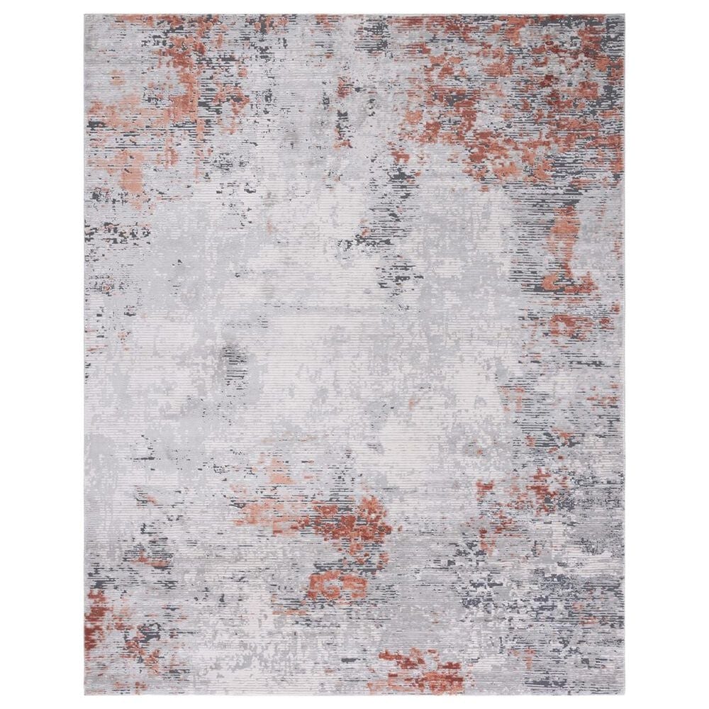 Safavieh Invista INV540F 8" x 10" Grey and Light Grey Area Rug, , large