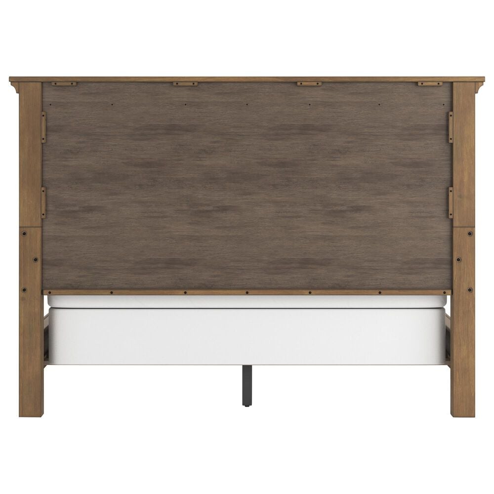 Ashley Feddinger California King Panel Bed in Chestnut Brown, , large