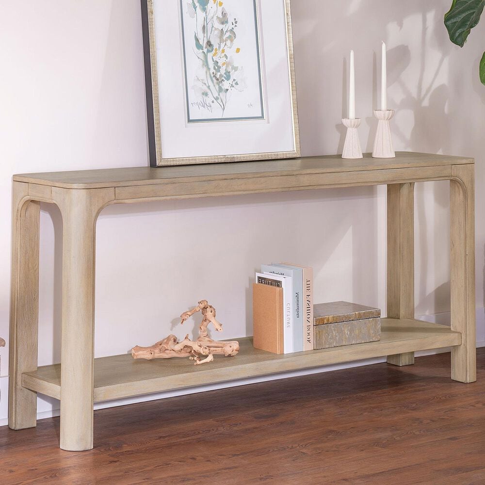 Pacific Landing Solano Console Table in Weathered Mango, , large