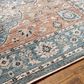 Surya Carlisle Oriental 2" x 2"11" Dark Blue, Light Sage, Dusty Pink, Cream and Medium Brown Area Rug, , large