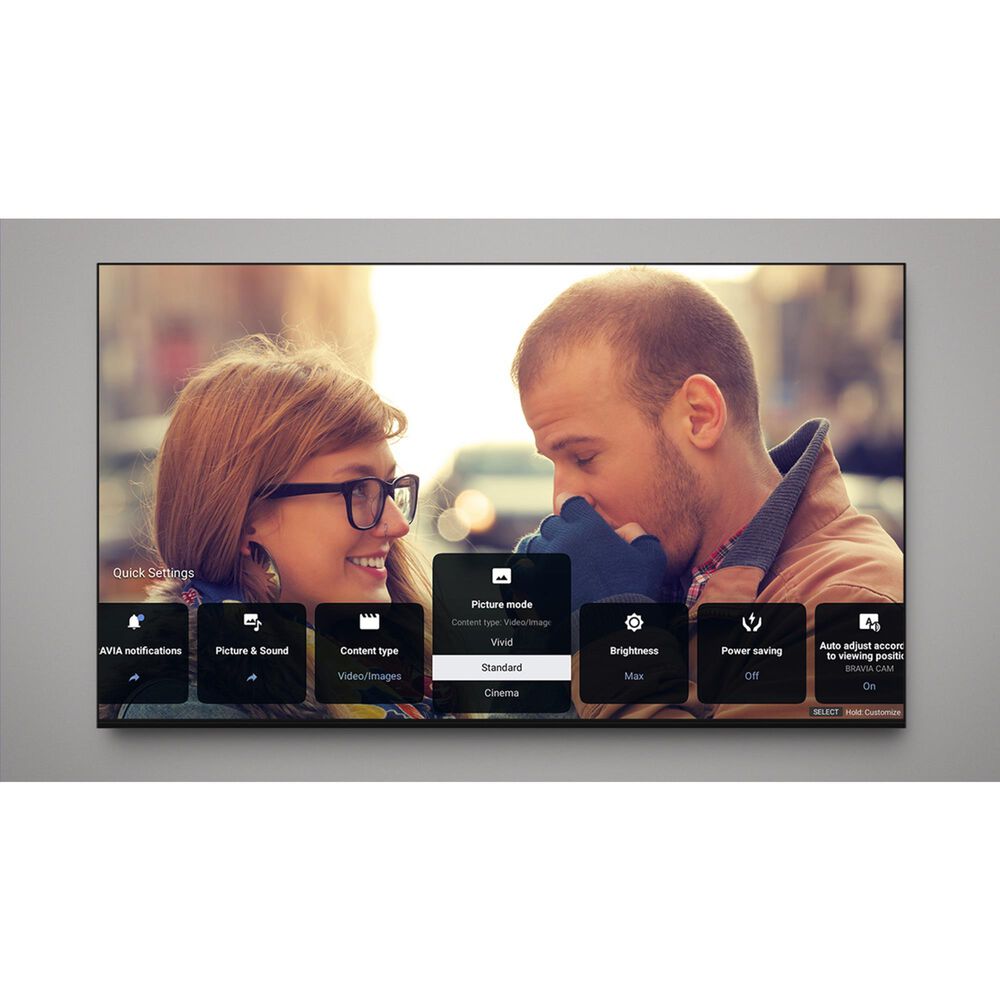 Sony 65" Bravia 8 II Class QD-OLED 4K HDR - Smart Google TV with Theater System 6 in Black, , large