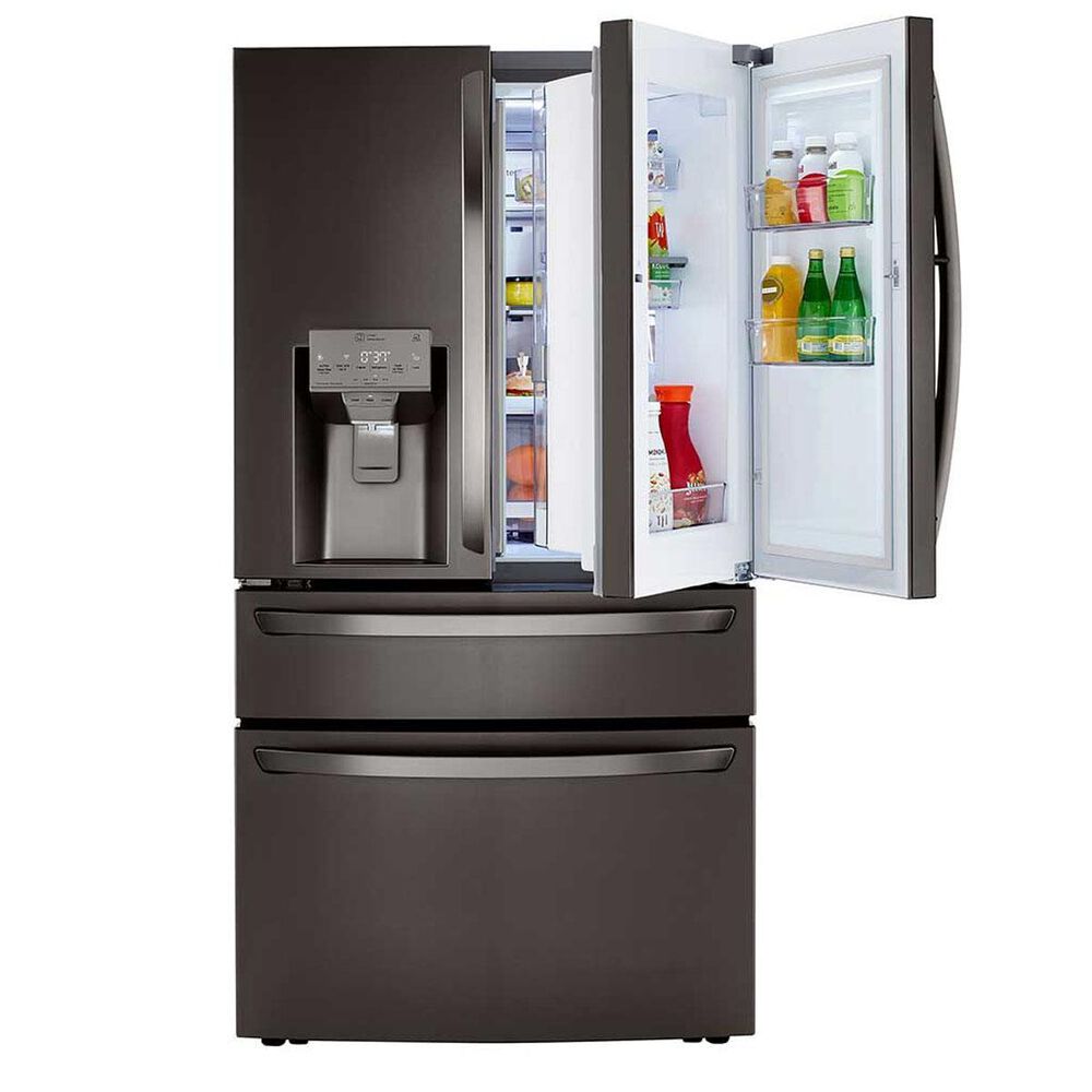 LG 30 Cu. Ft. Smart wi-fi Enabled Refrigerator with Craft Ice&amp;&#35;153 Maker in Black Stainless Steel, , large