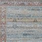 Amer Rugs Prairie 2" x 3" Blue Rust Area Rug, , large