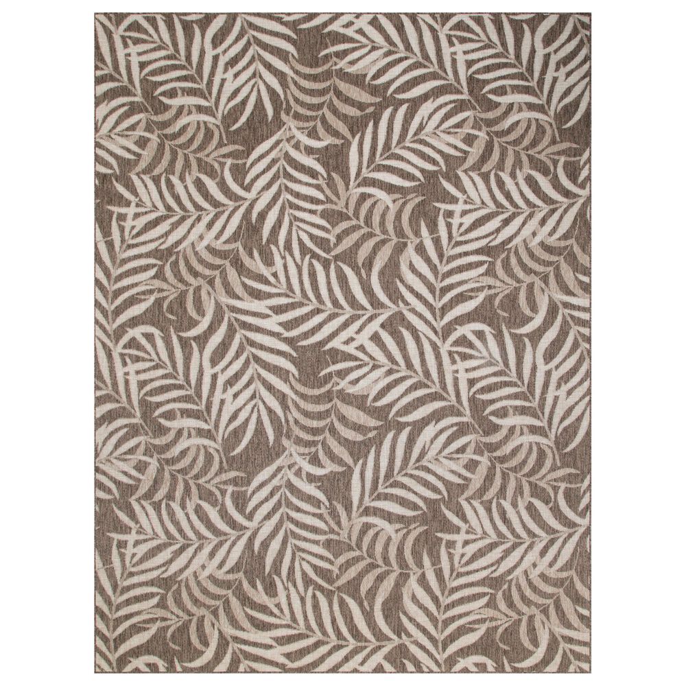 Nourison Garden Oasis Nature Mocha 9&#39; x 12&#39; Indoor/Outdoor Area Rug, , large