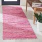 Safavieh Montauk MTK251 2"3" x 8" Pink Runner, , large