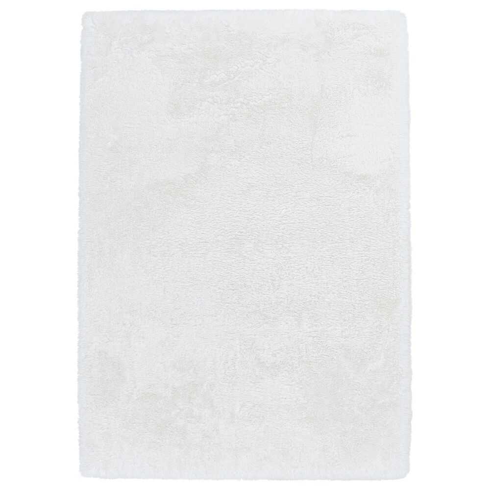 Central Oriental Belgian White 5" x 7" Area Rug, , large