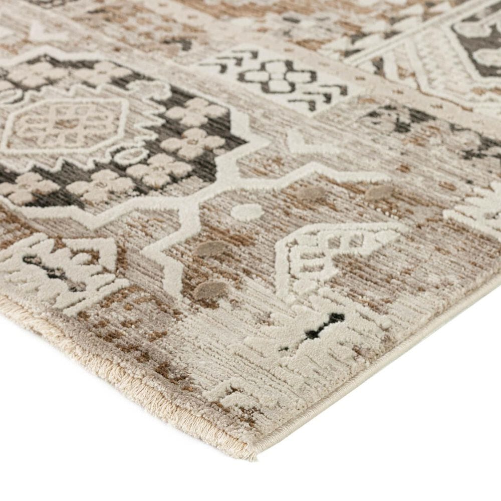 Dalyn Rug Company Izmir IZ5 3&#39;3&quot; x 5&#39;3&quot; Mocha Area Rug, , large