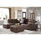 Ashley Maderla Oversized Accent Ottoman in Walnut Brown, , large