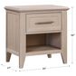 Franklin & Ben Beckett 1 Drawer Nightstand in Sandbar, , large