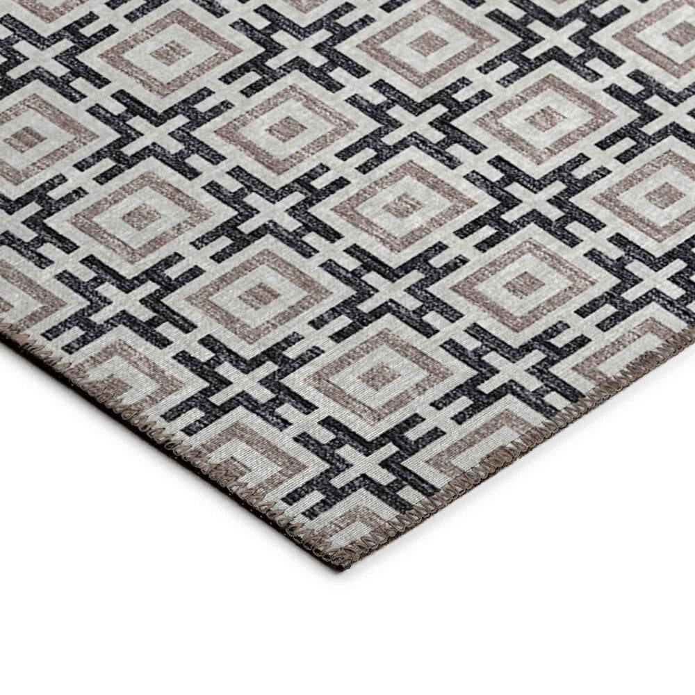 Dalyn Rug Company Marlo 1&#39;8&quot; x 2&#39;6&quot; Black Indoor/Outdoor Area Rug, , large