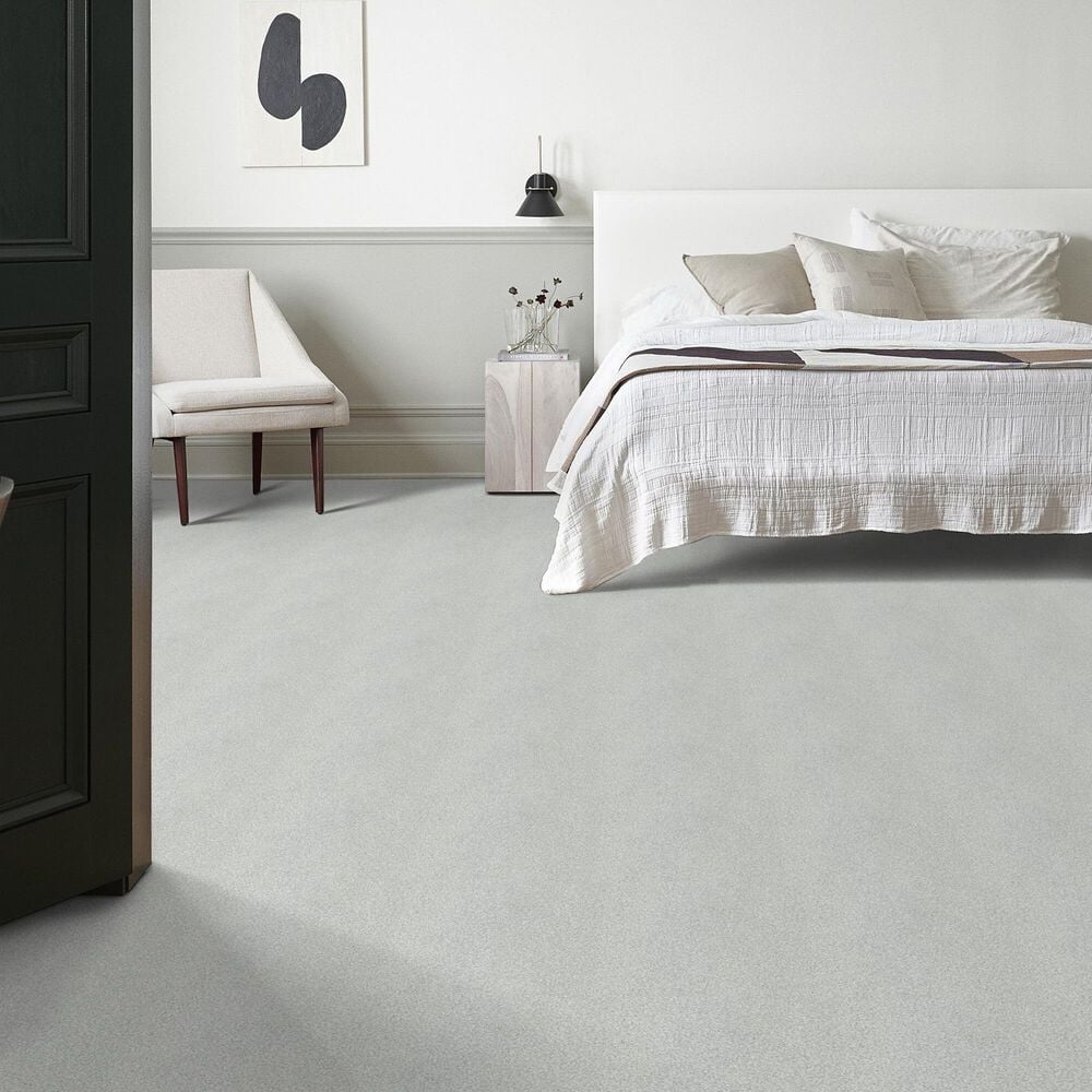 Shaw Tonal Comfort Ii Carpet in Morning Dew, , large