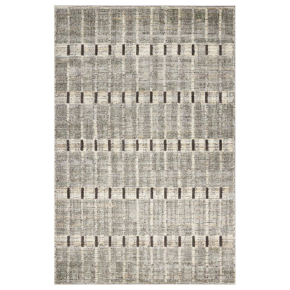Loloi Bleecker Sage and Granite 9"2" x 13" Area Rug, , large