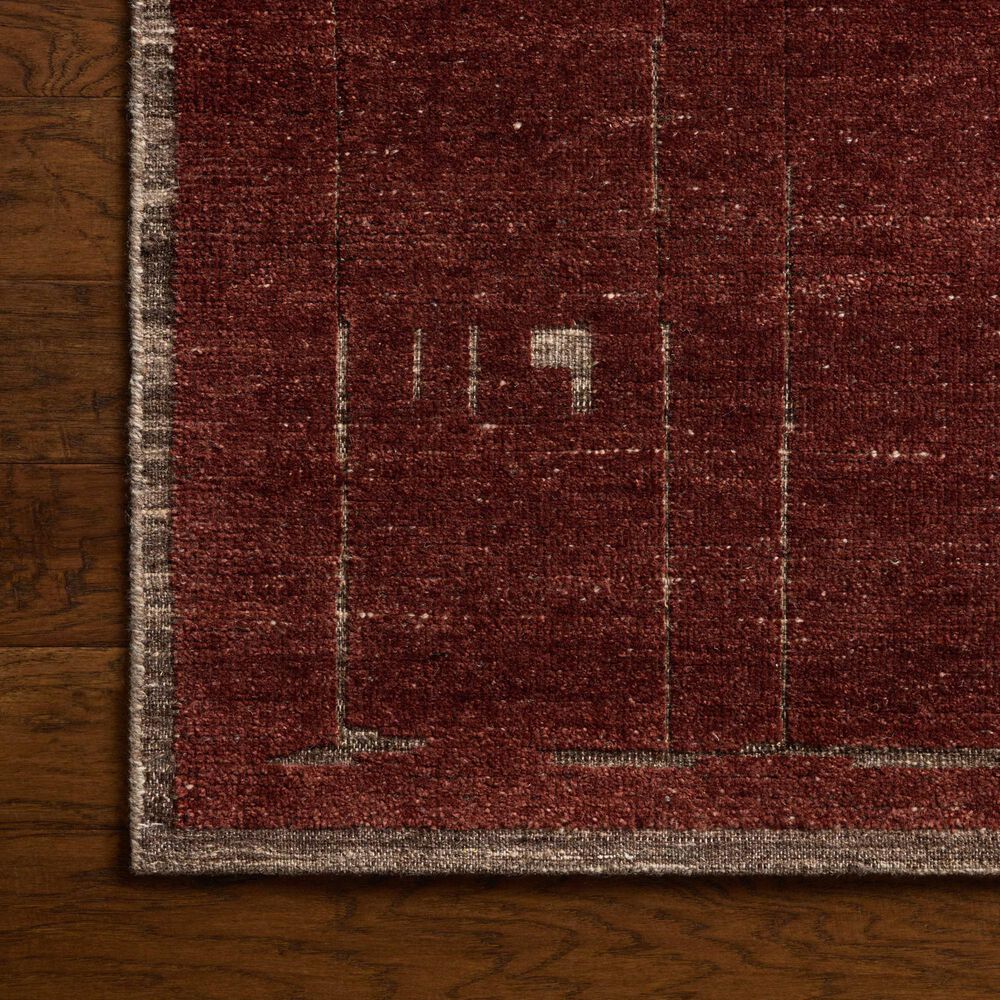 Loloi Beckham Bark and Brick 5'6" x 8'6" Area Rug, , large