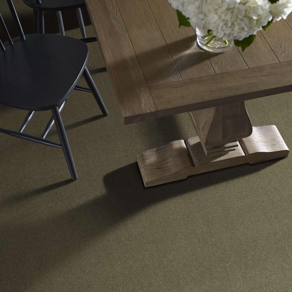 Shaw Luxuriant Carpet in Sea Grass, , large